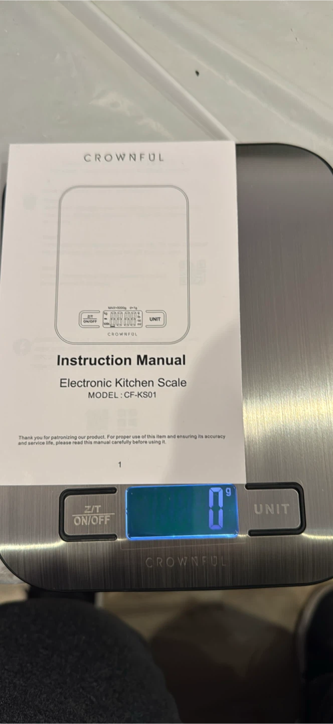 Crownful Electronic Kitchen Scale CF-KS01 - photo 3