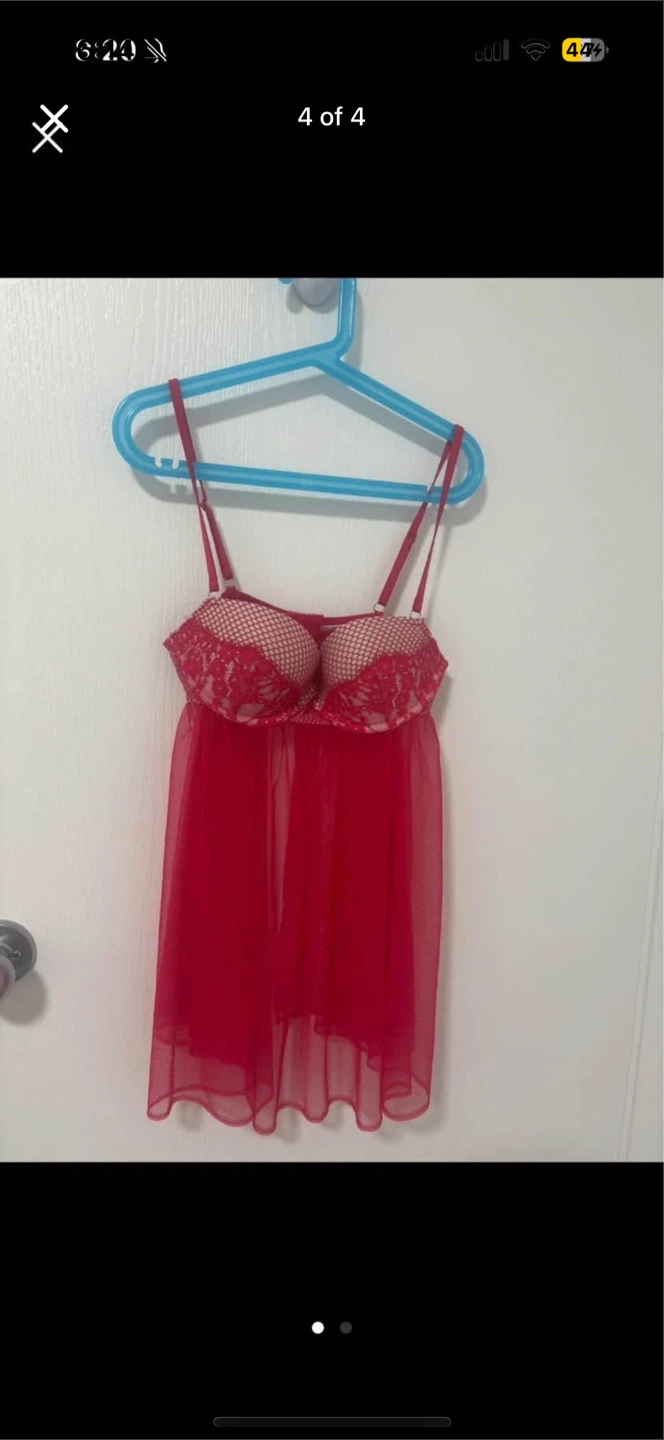 Victoria's Secret Red Lingerie - Size 34B