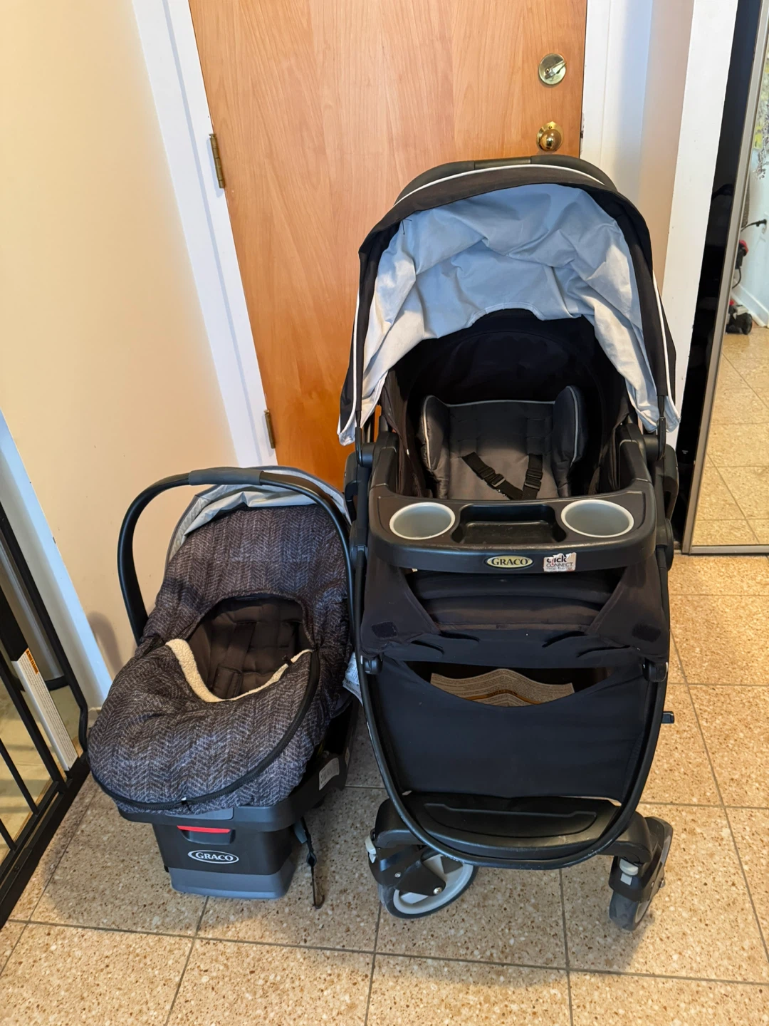 Graco Travel System Stroller & Car Seat