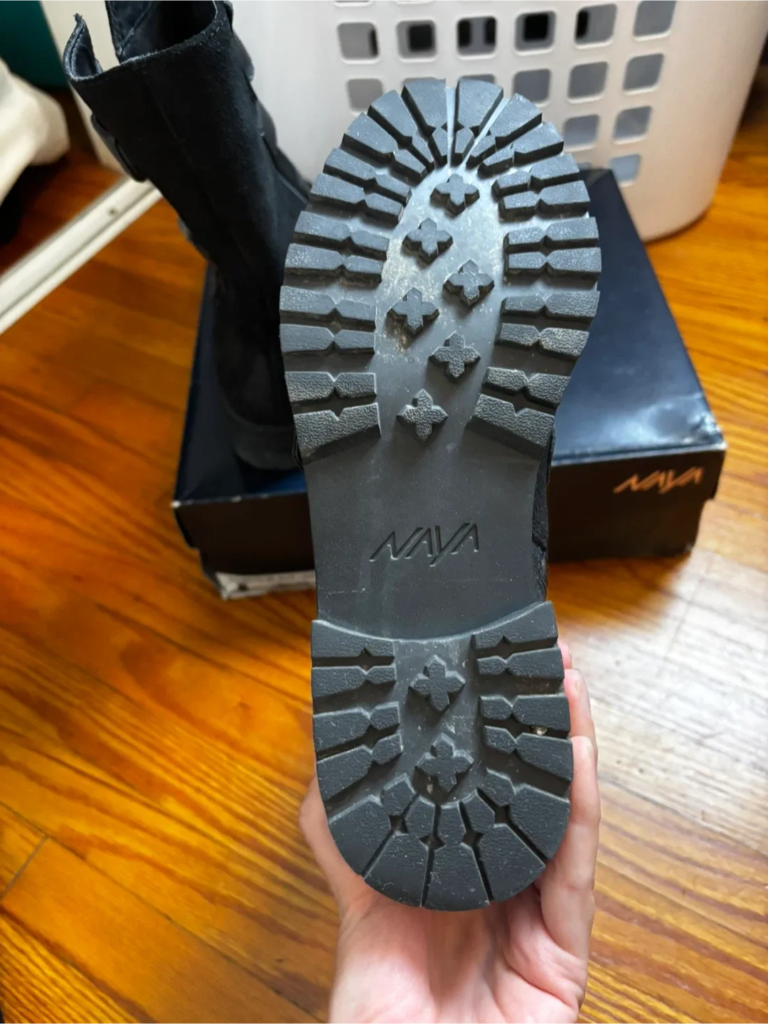 Black boots - $30 - size 8 - women’s image indicator(4)