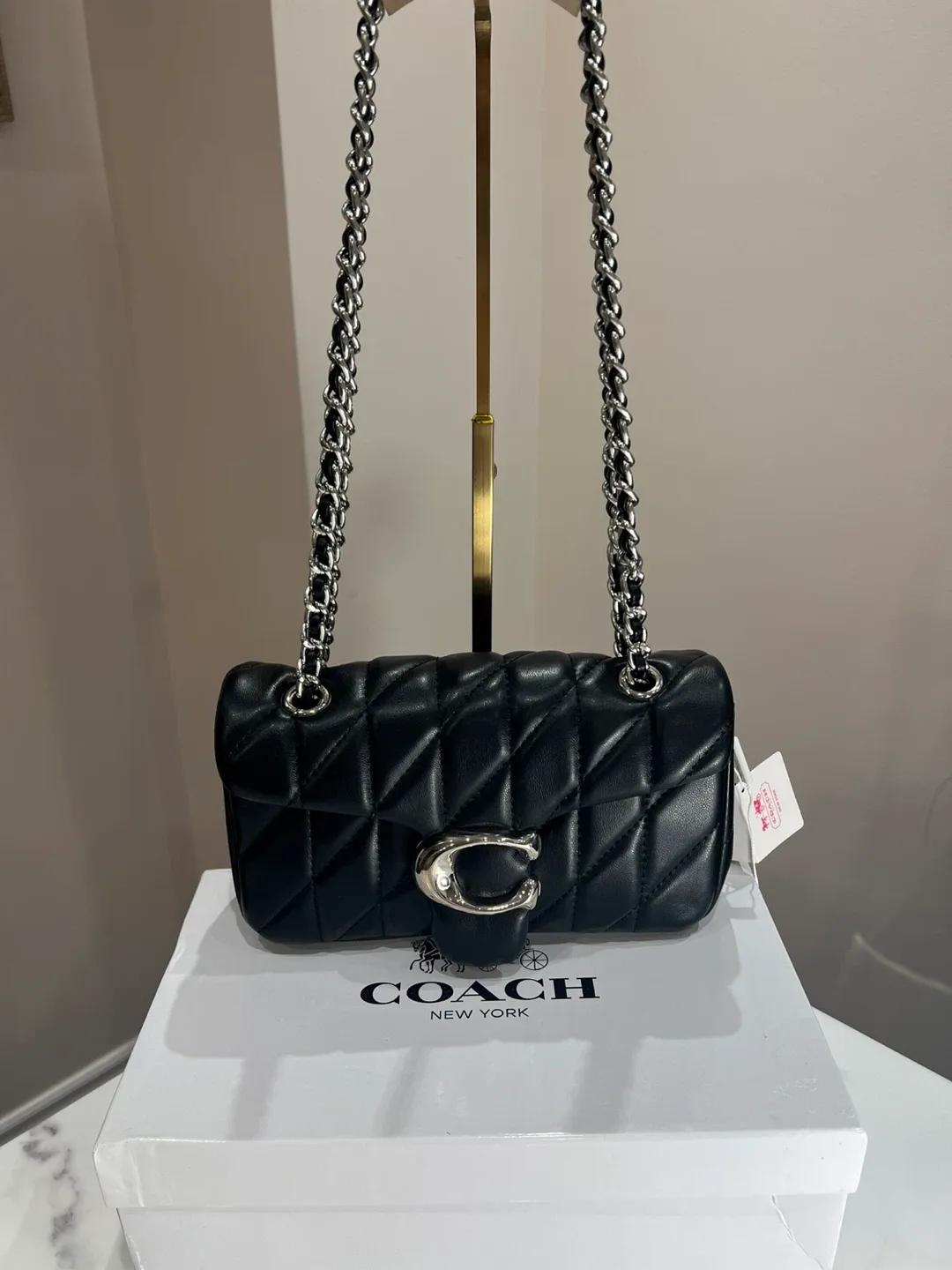 Black coach Tabby purse