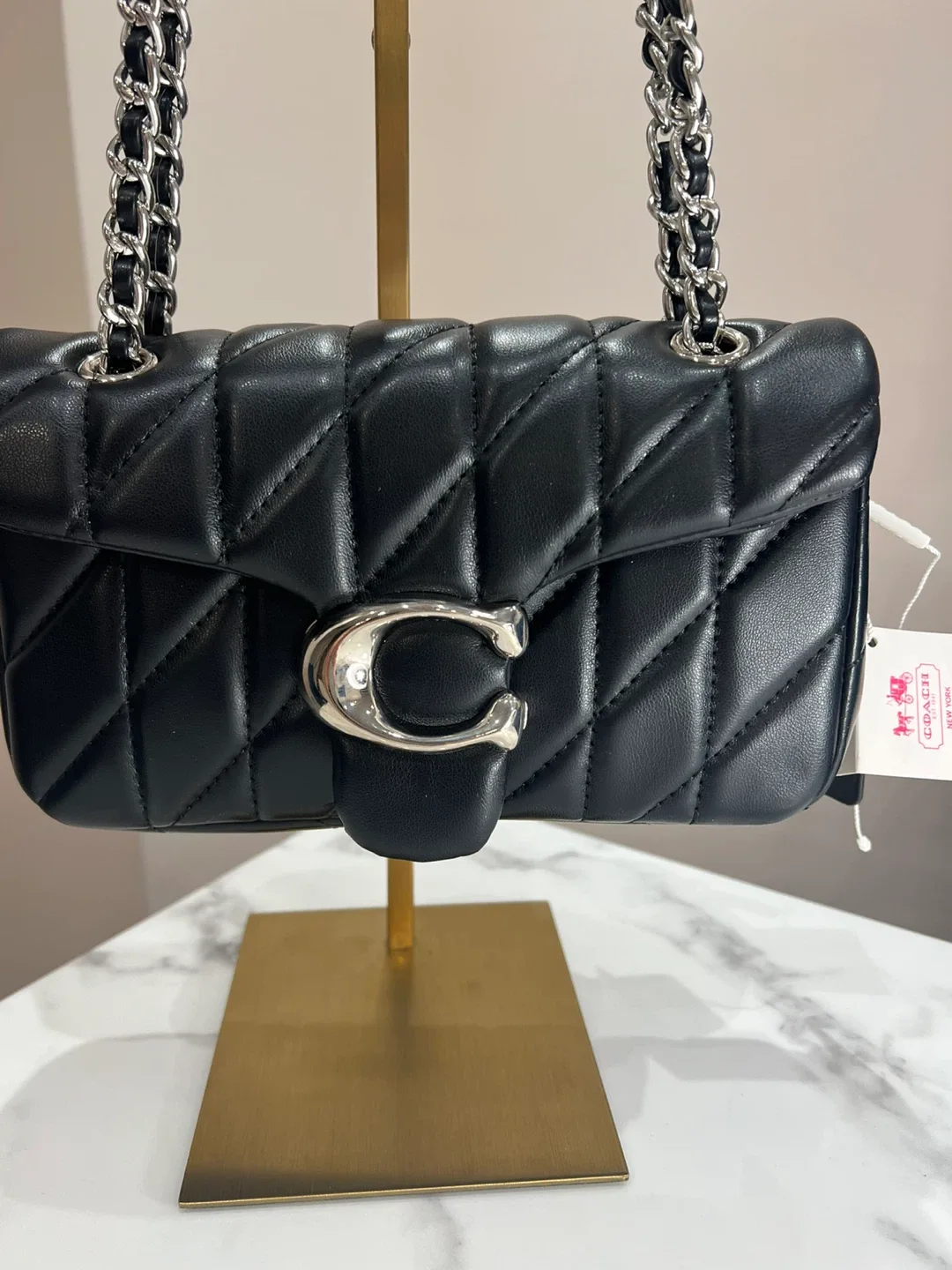 Black coach Tabby purse image indicator(3)