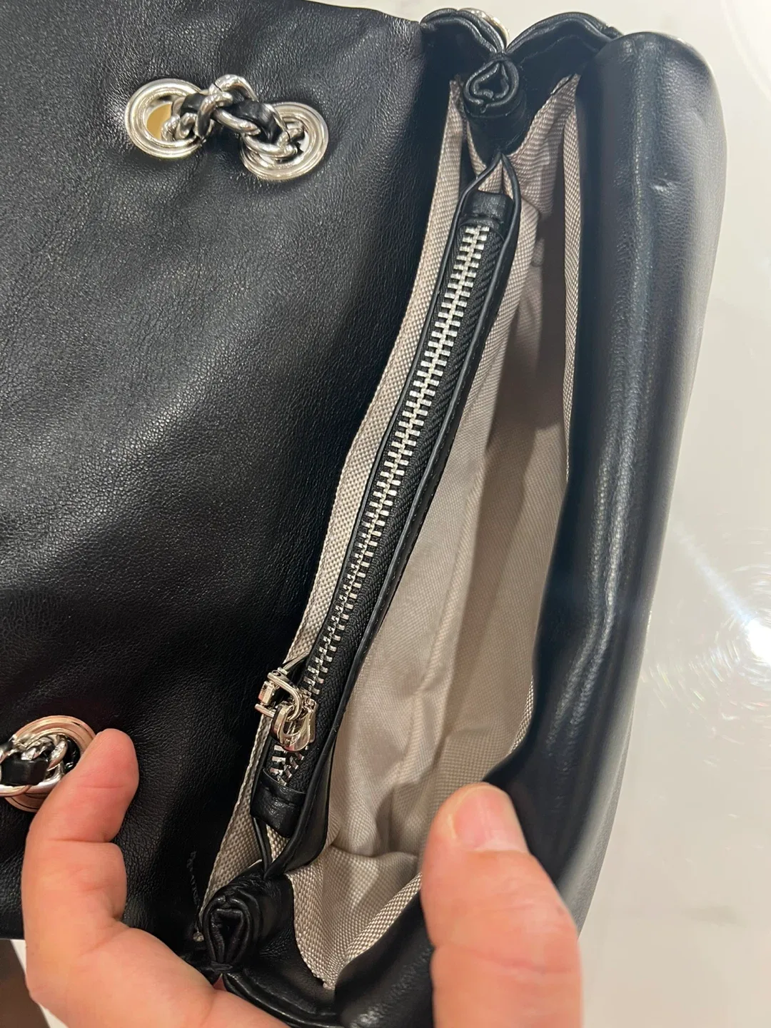 Black coach Tabby purse image indicator(7)