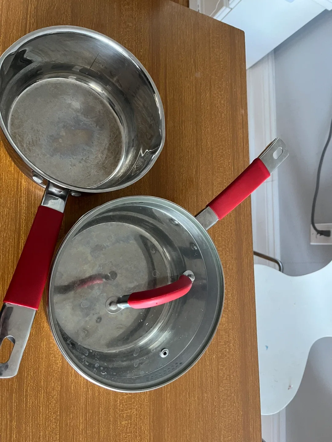 Stainless Steel Sauce pan and milk pan Set