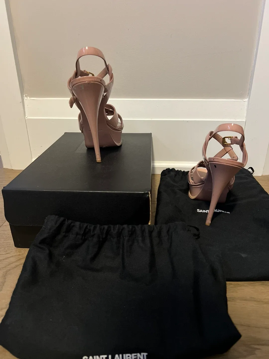 YSL Platform Heels, Size 38 image indicator(2)