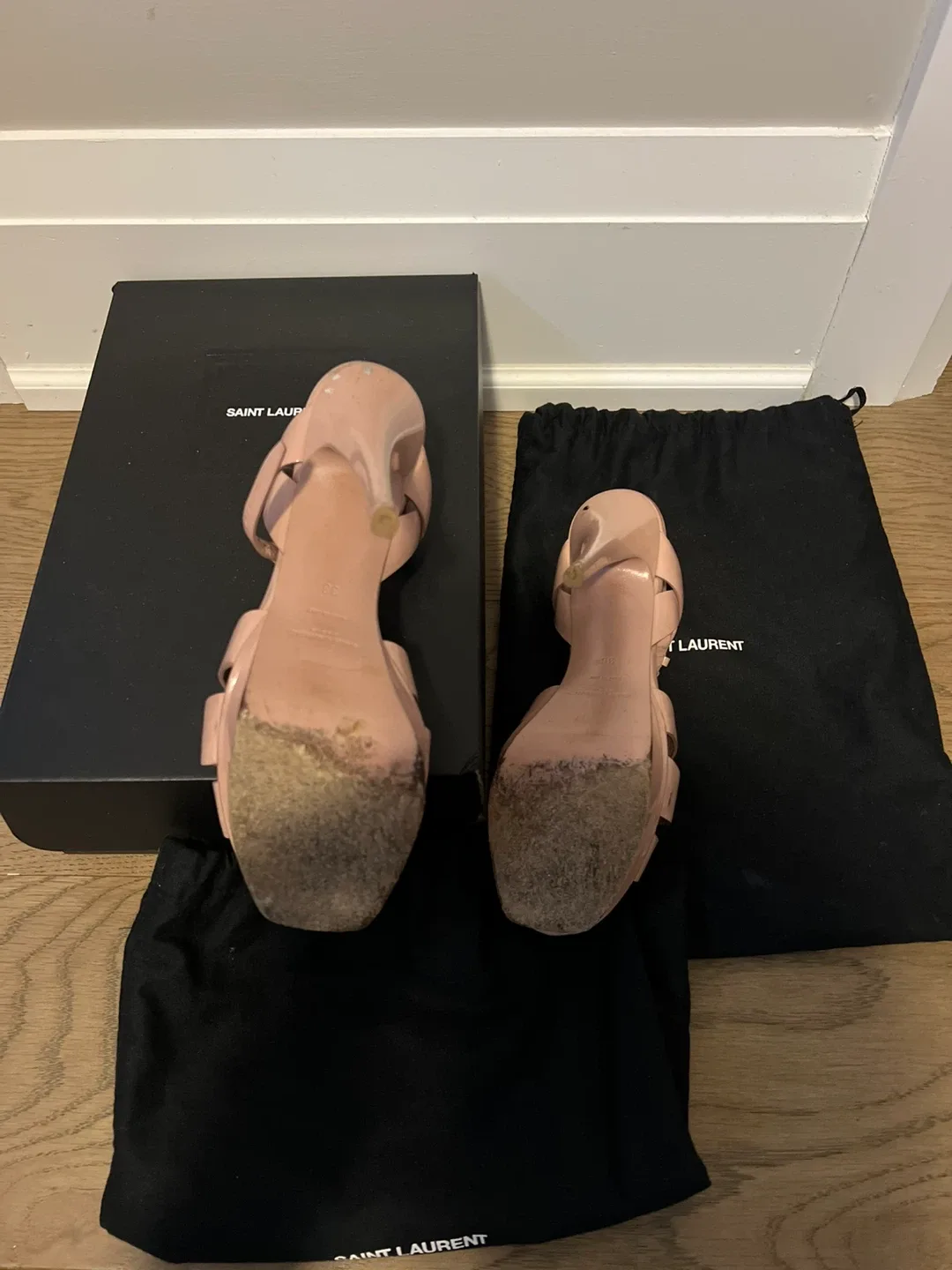 YSL Platform Heels, Size 38 image indicator(3)