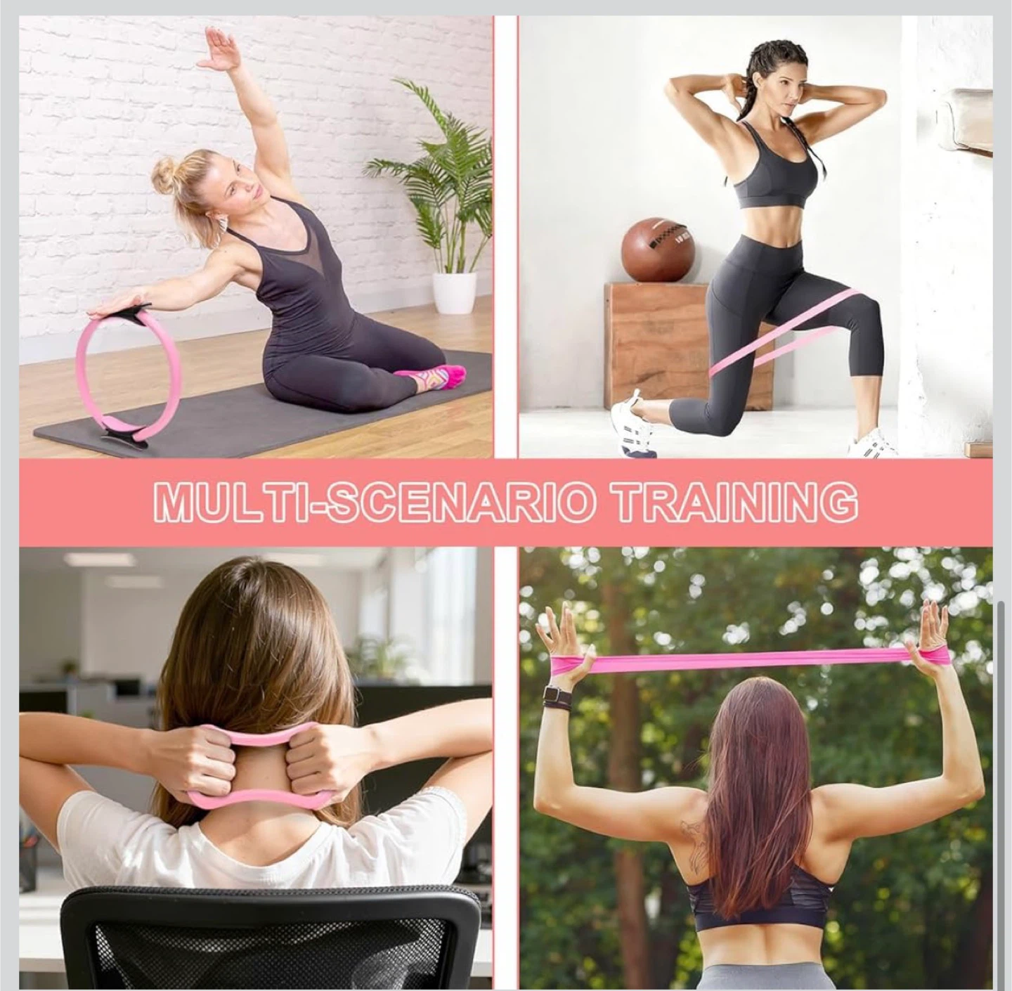 Pilates Ring Set for Fitness - photo 5