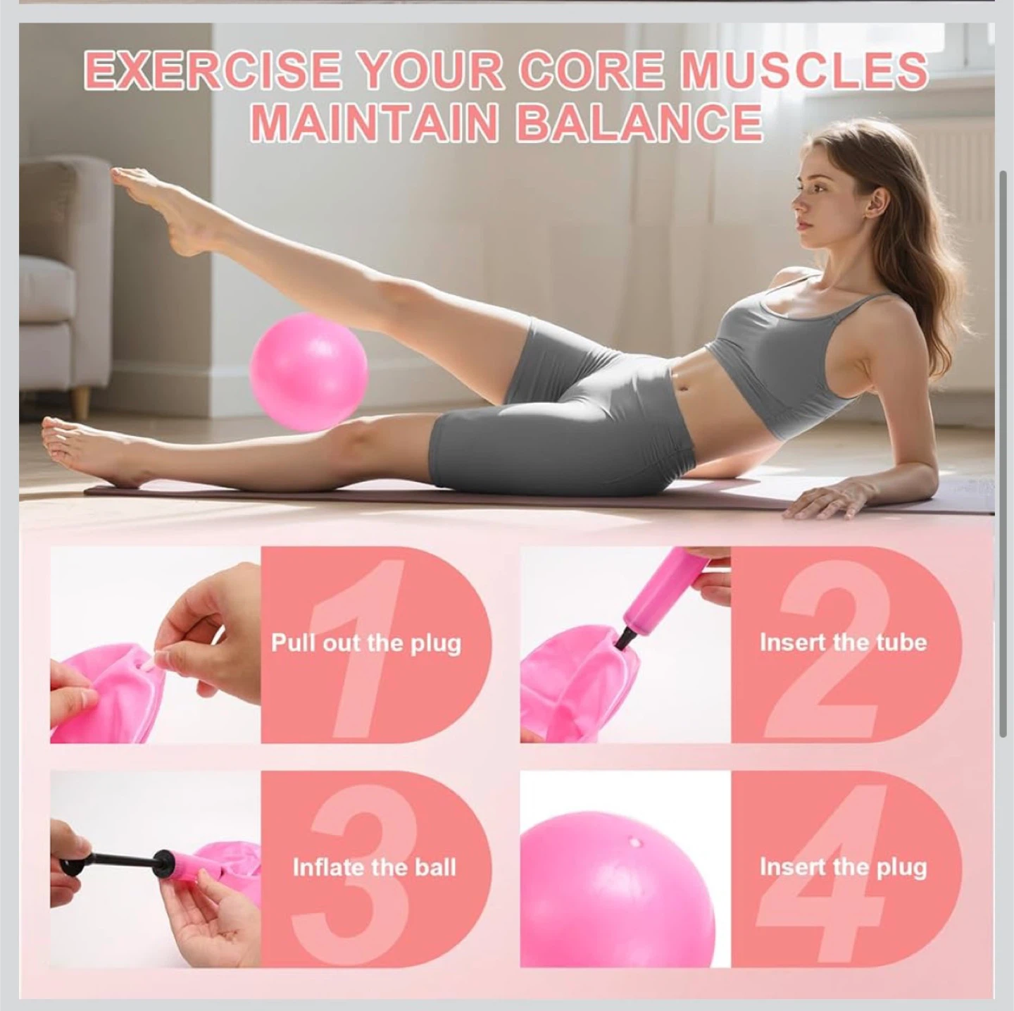 Pilates Ring Set for Fitness - photo 3
