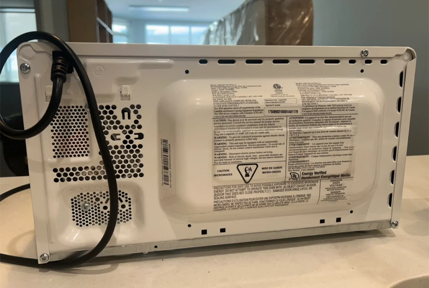 Hamilton Beach 0.7 cu ft Microwave - White image indicator(5)