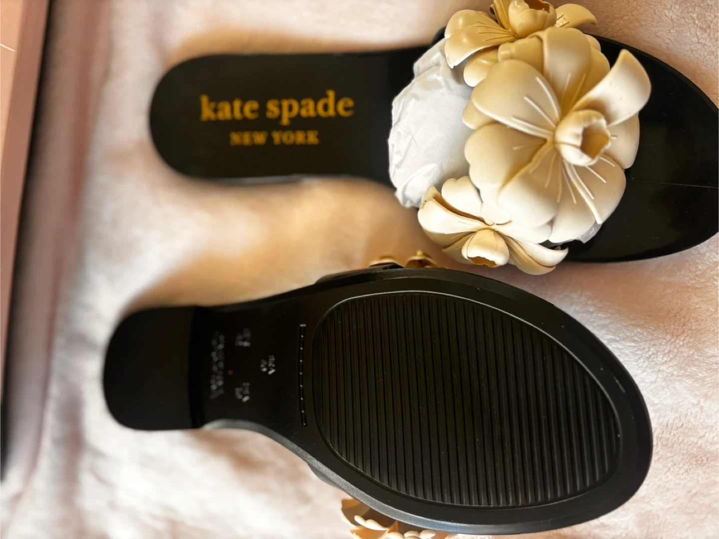 Kate Spade Black Floral Sandals - photo 4