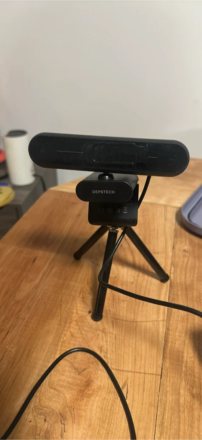 DEPSTECH Webcam with Tripod