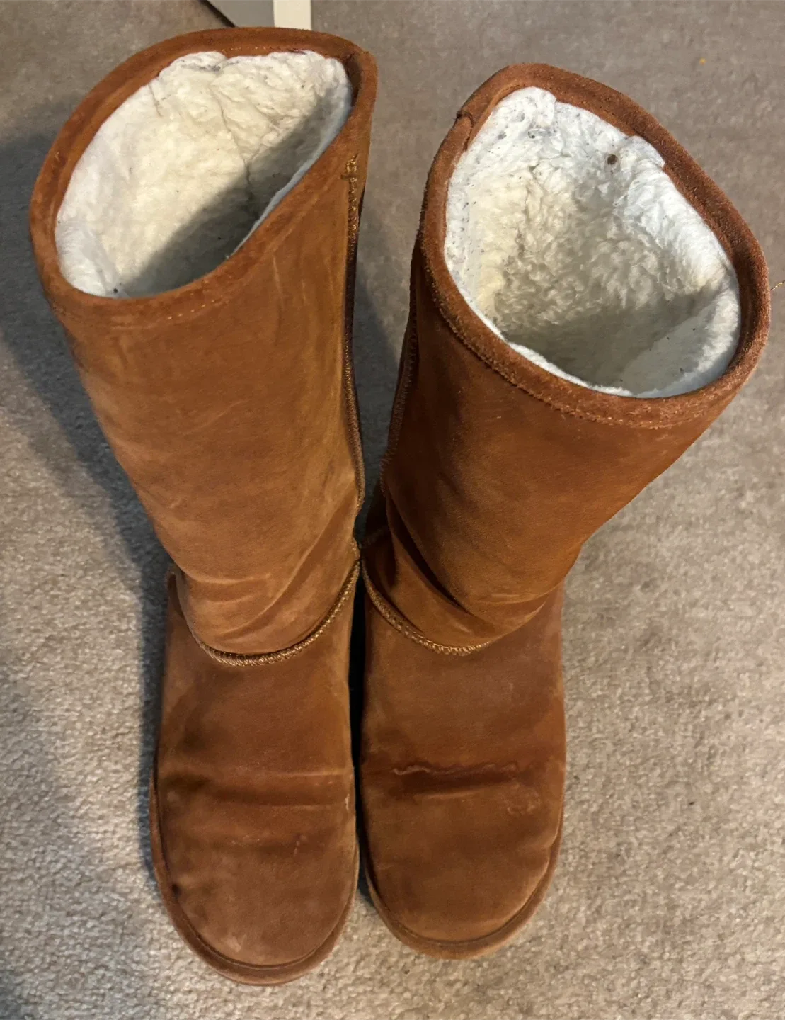 SoftMoc Brown Leather Boots - Size 11 image indicator(2)