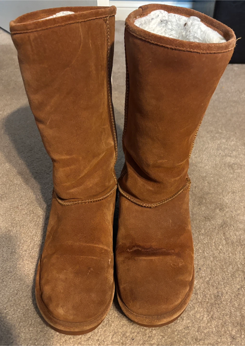 SoftMoc Brown Leather Boots - Size 11
