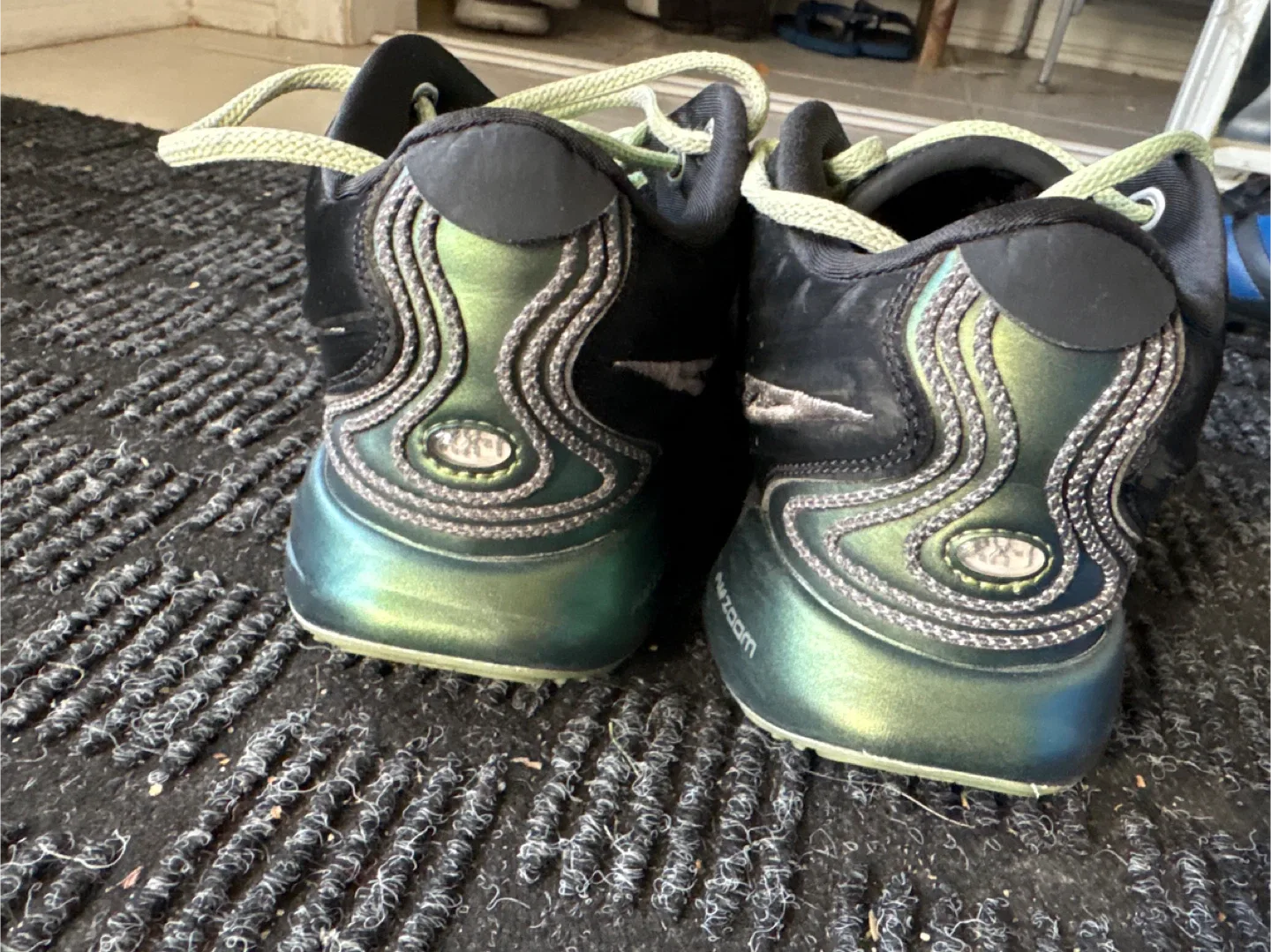 Nike Zoom LeBron III Black/Lime Green Shoes image indicator(3)