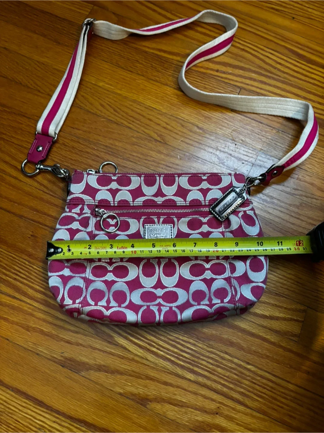 Vintage Coach Poppy Crossbody - Pink image indicator(3)