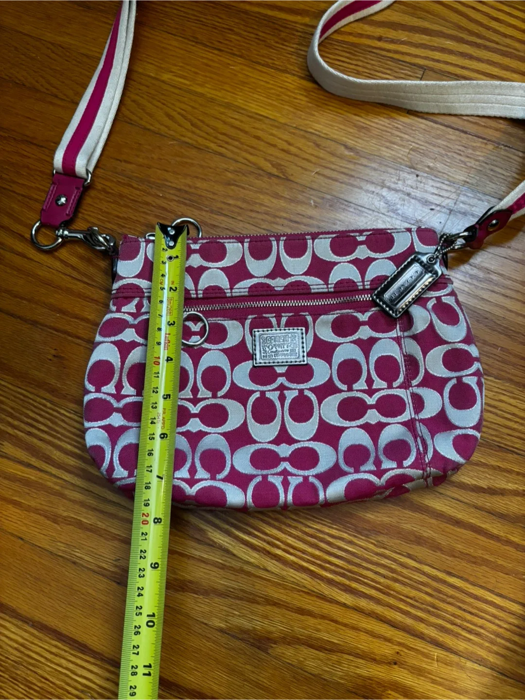 Vintage Coach Poppy Crossbody - Pink image indicator(2)