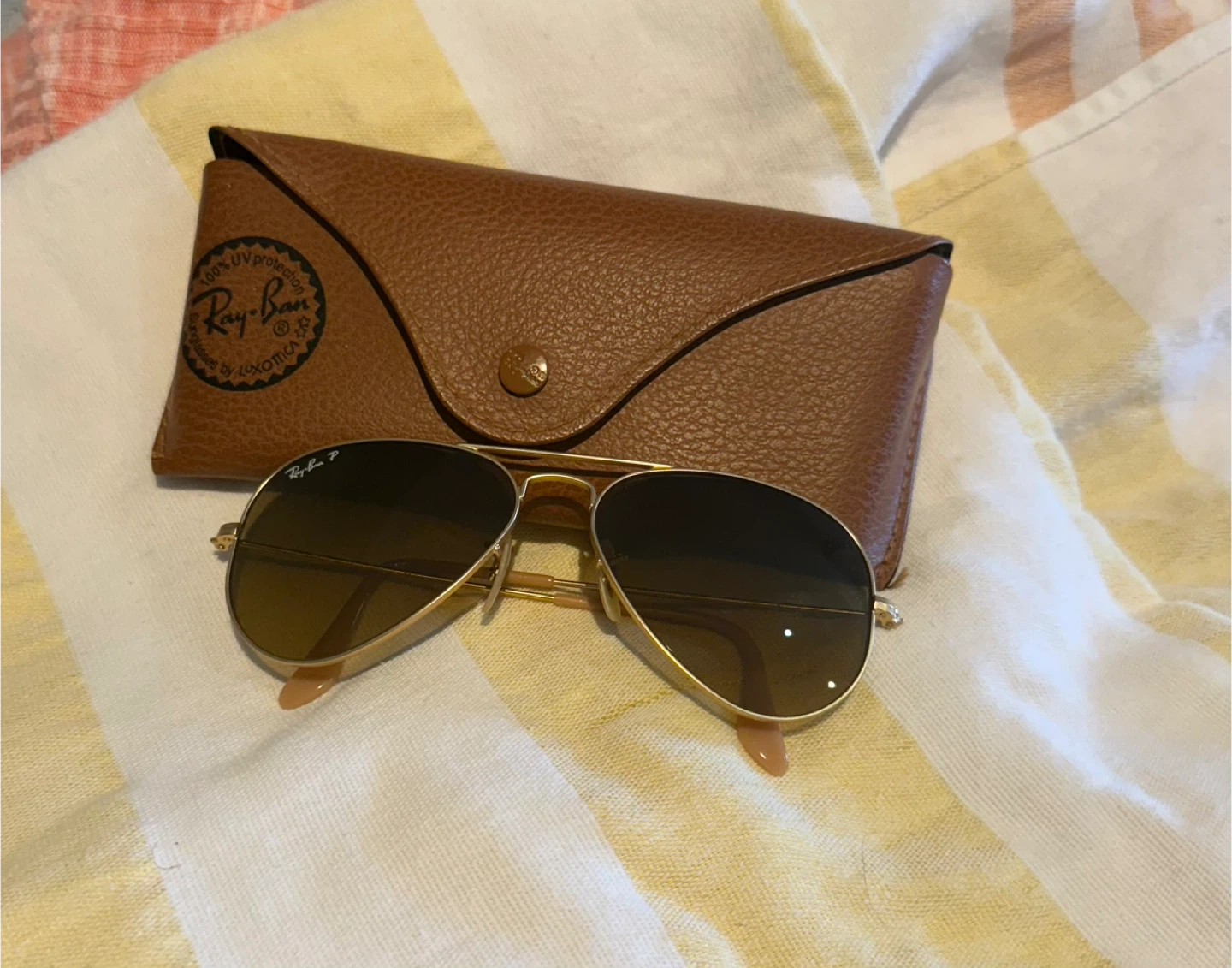 Ray-Ban Aviator Sunglasses with Case - photo 2
