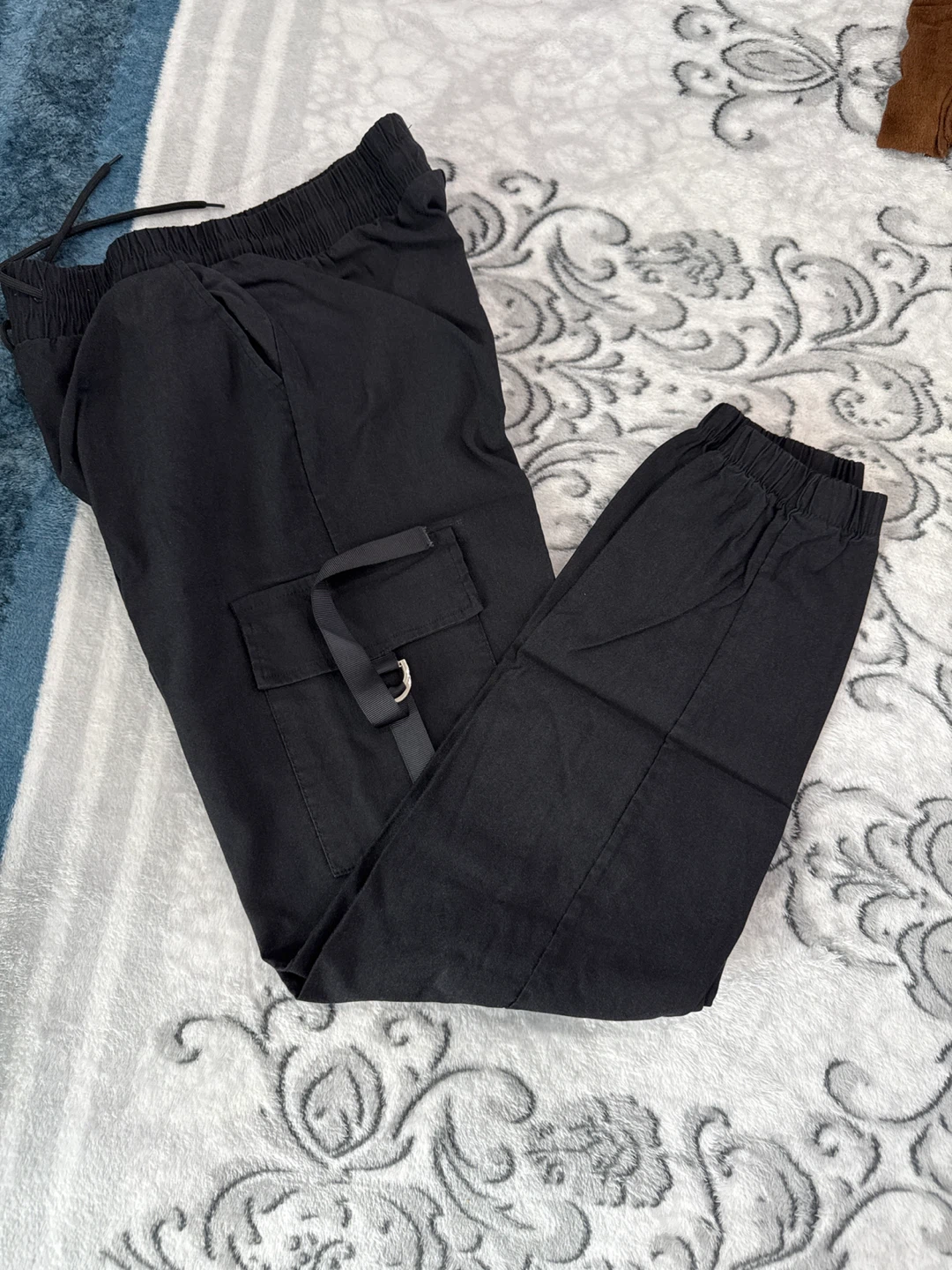 Black Cargo Pants