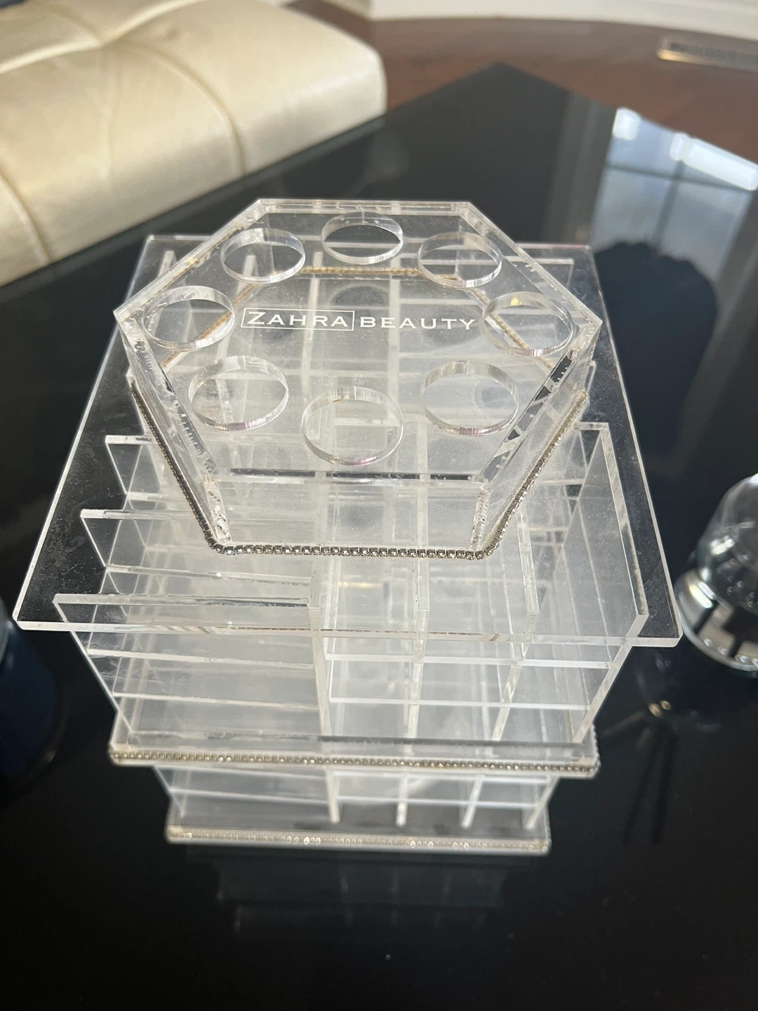 Zahra Beauty Makeup Organizer - Lipstick Tower