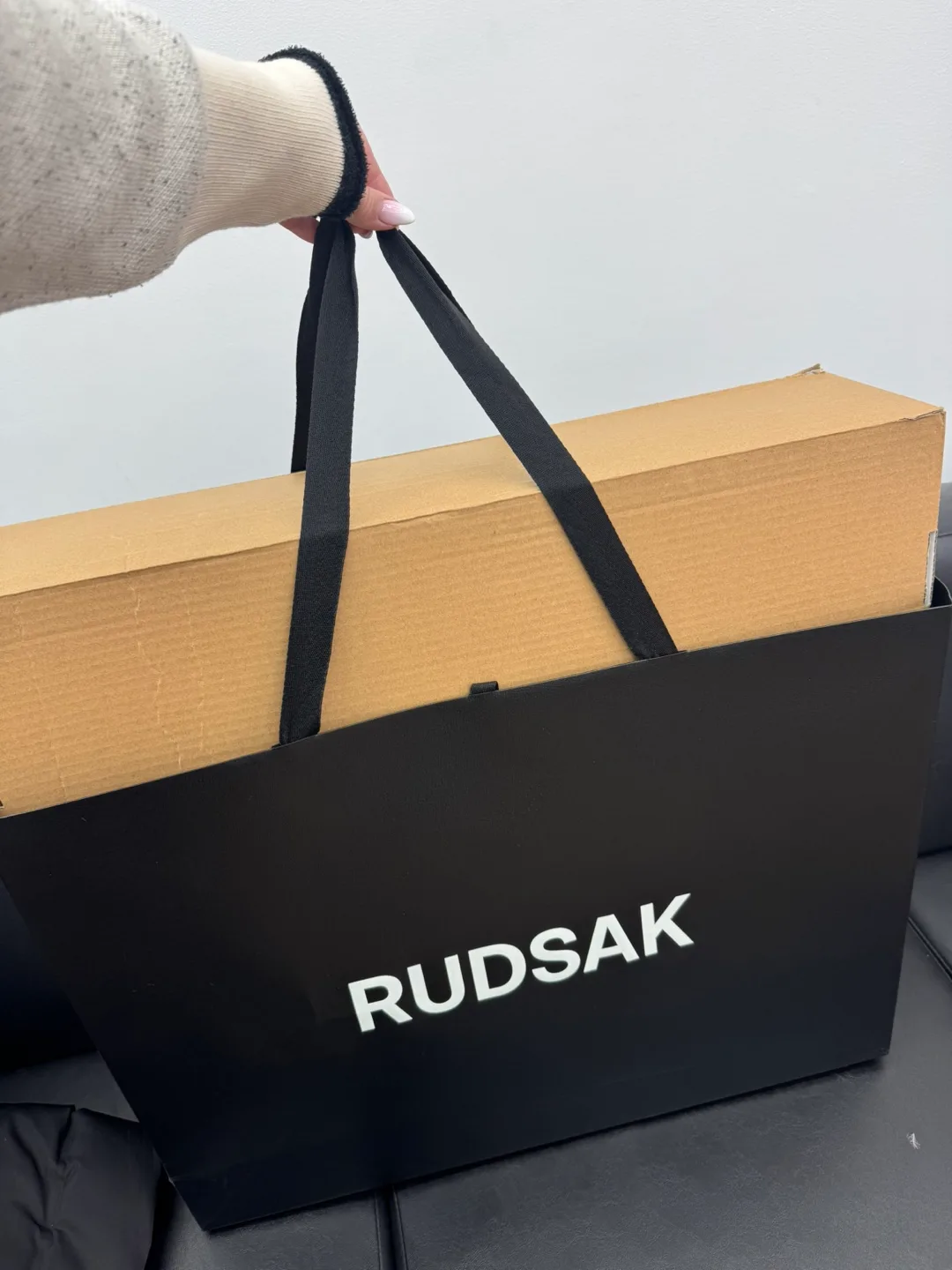 Rudsak Black Down Puffer Coat image indicator(8)