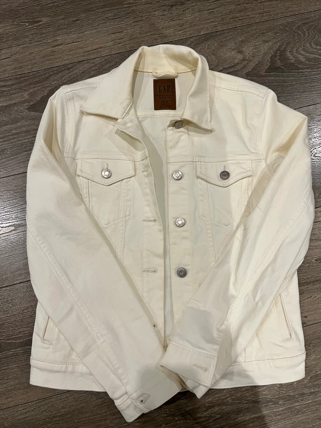 GAP Denim Jacket - Cream, XS