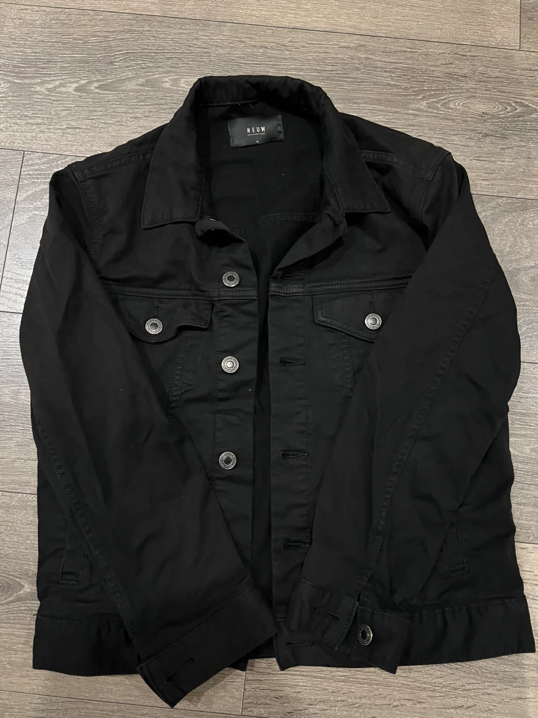 NEUW Black Denim Jacket - Size M