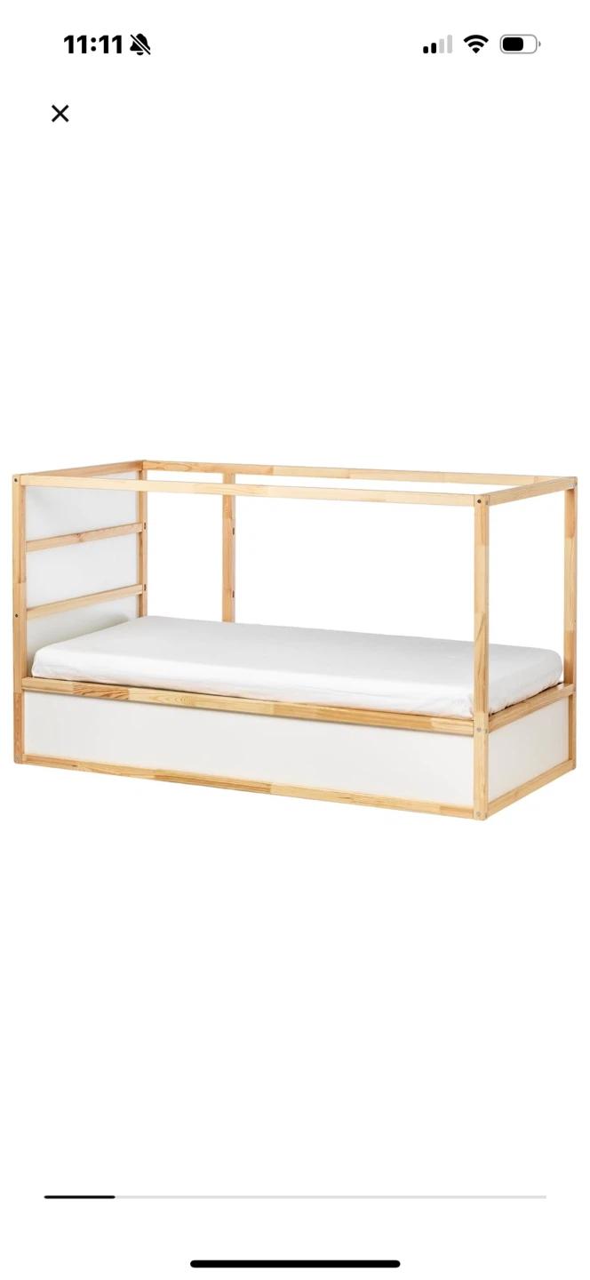IKEA Kura Bed Frame with Tent - photo 2