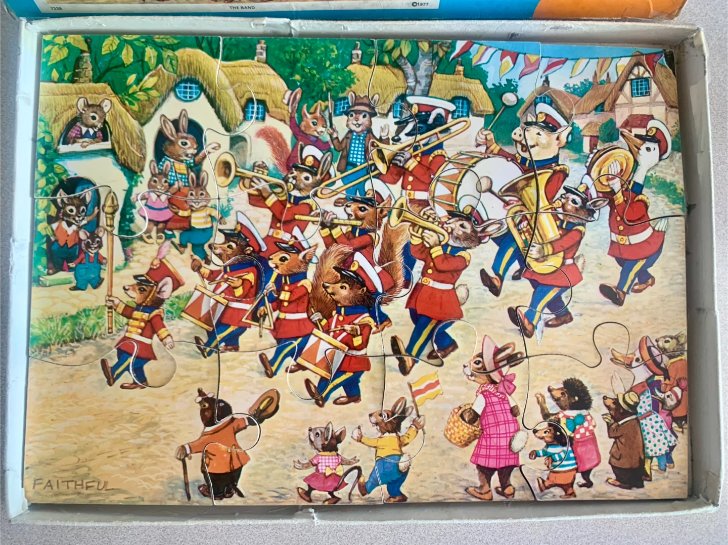 Vintage Victory Chunky Wooden Jigsaw Puzzle - 2-4 Year Olds