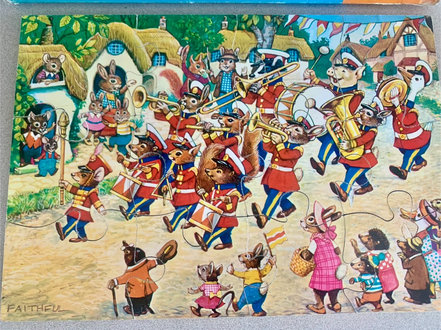 Vintage Victory Chunky Wooden Jigsaw Puzzle - 2-4 Year Olds image indicator(4)