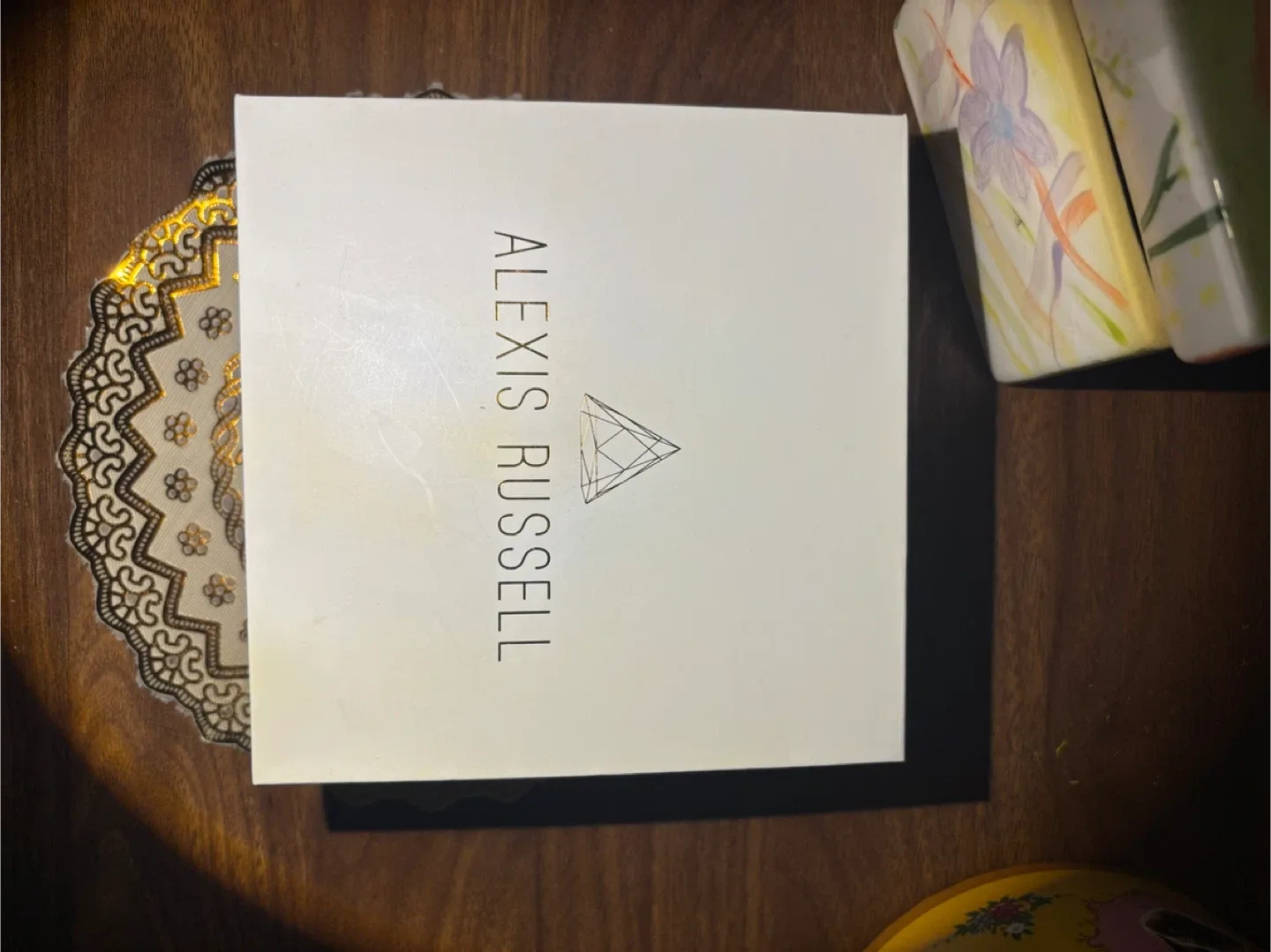 Montana Sapphire and diamond ring 10k yellow gold image indicator(4)