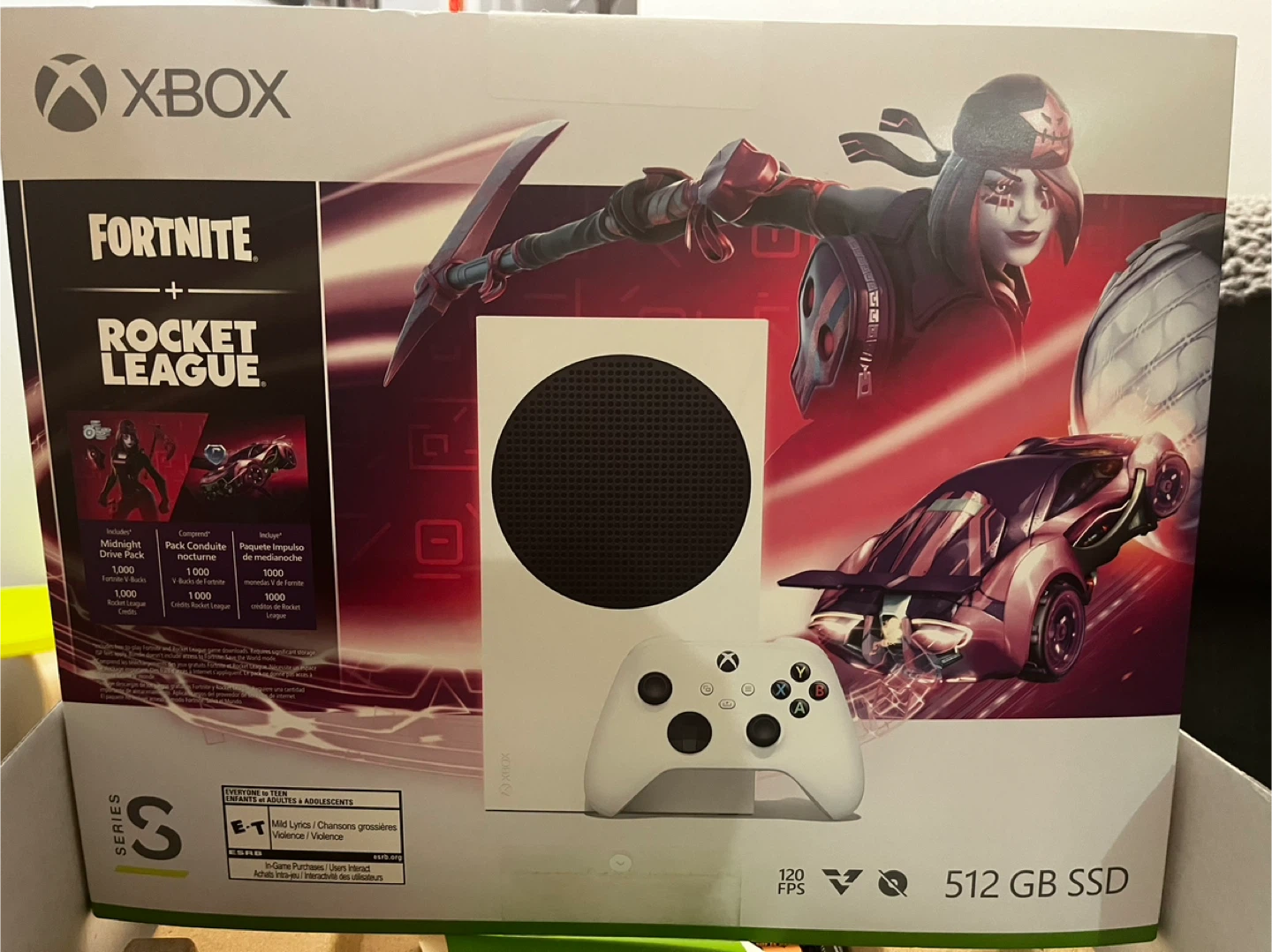 Xbox Series S Fortnite + Rocket League Bundle