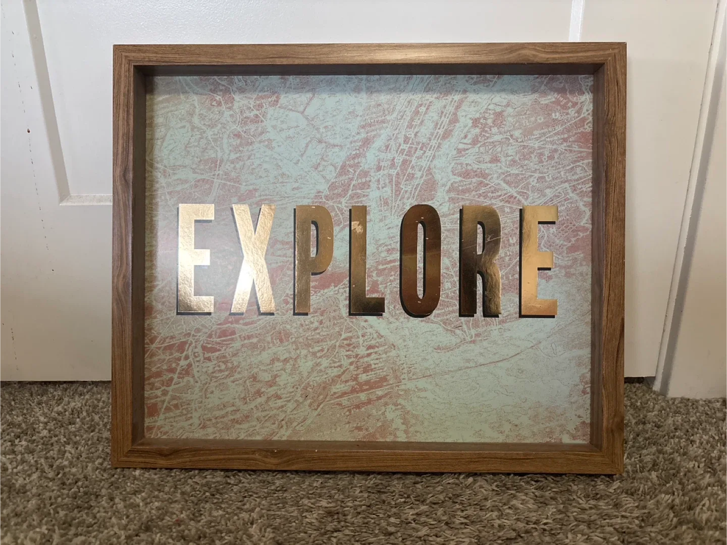 Framed Explore Wall Art