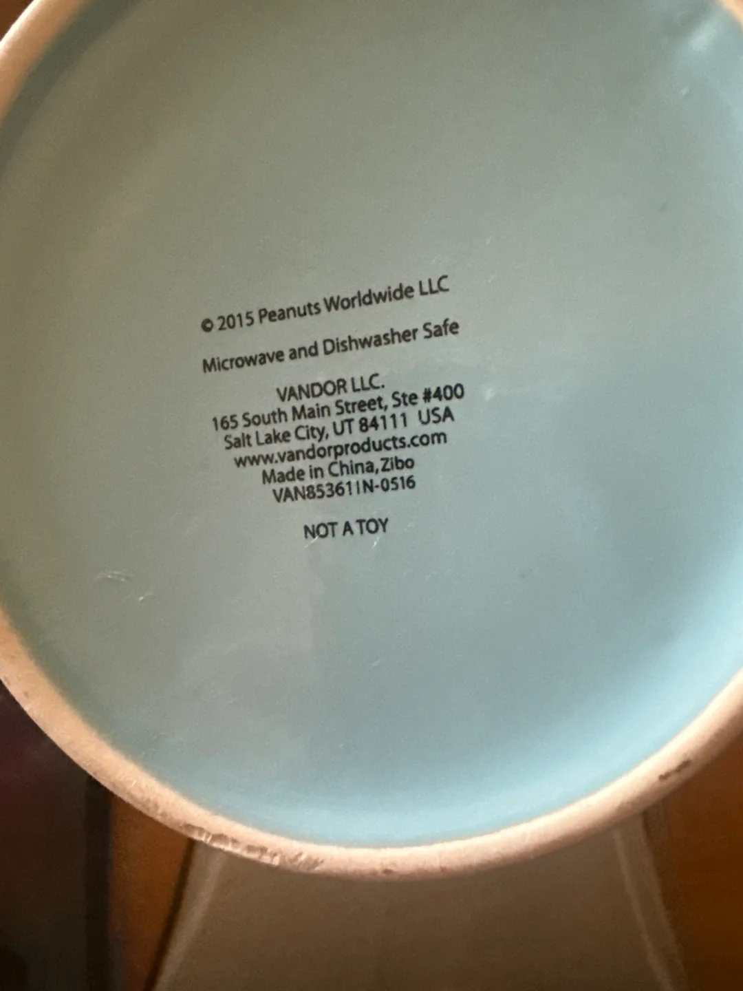 Vandor Peanuts Mug image indicator(2)