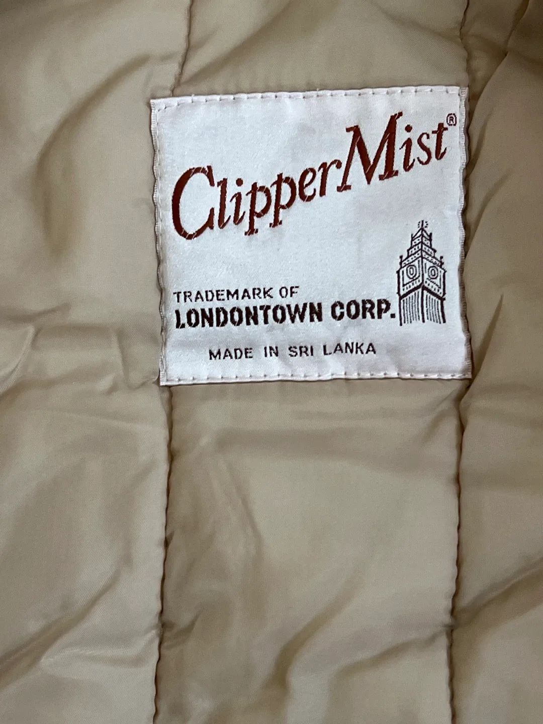 Clipper Mist Beige Hooded Parka Coat- Size M image indicator(4)