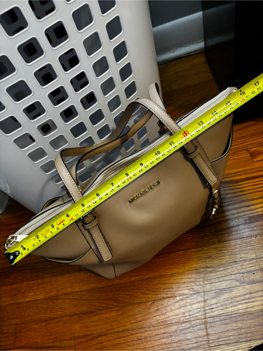 Michael Kors Black Tote Bag - Cream - photo 4