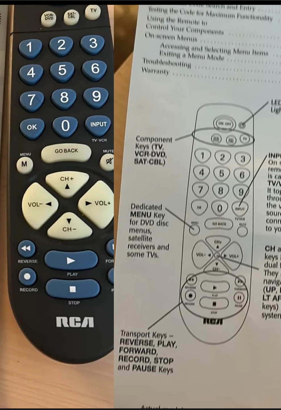 RCA Universal Remote