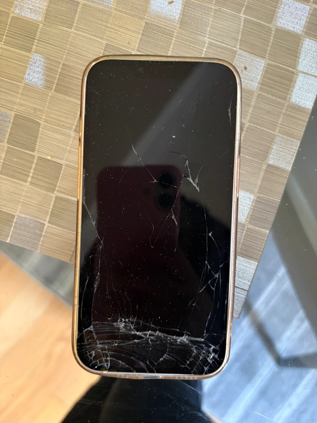 Cracked iPhone