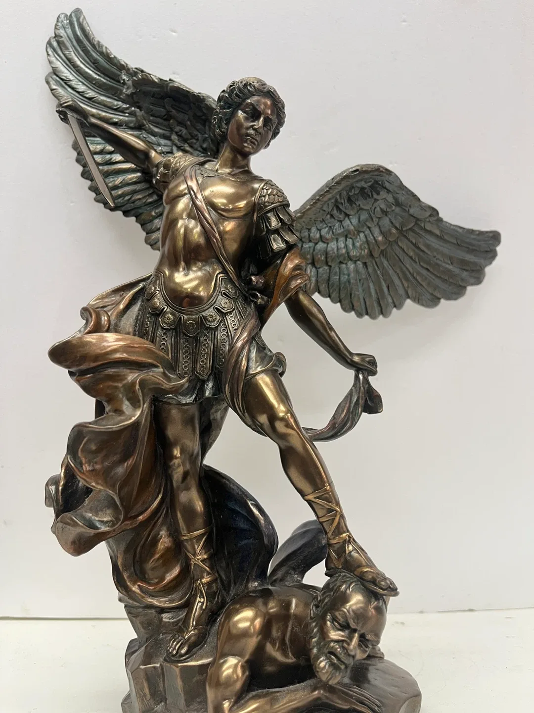 St. Michael Defeating Satan Statue image indicator(6)