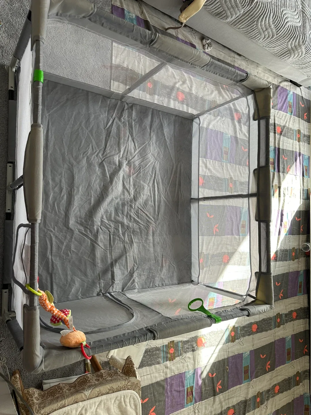 Grey Baby Playpen image indicator(2)