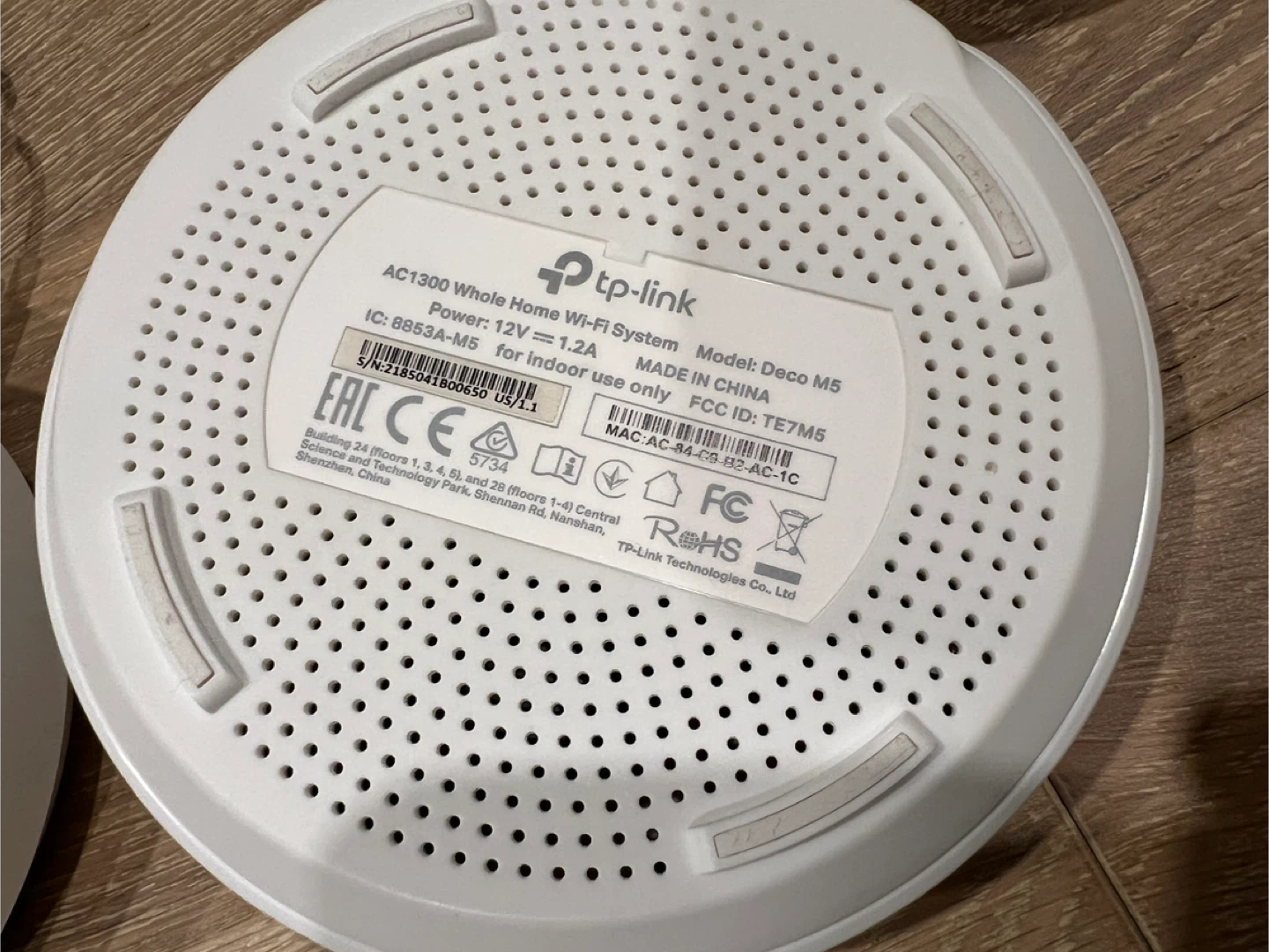 4 x TP-Link Deco M5 Whole Home Wi-Fi System - photo 2