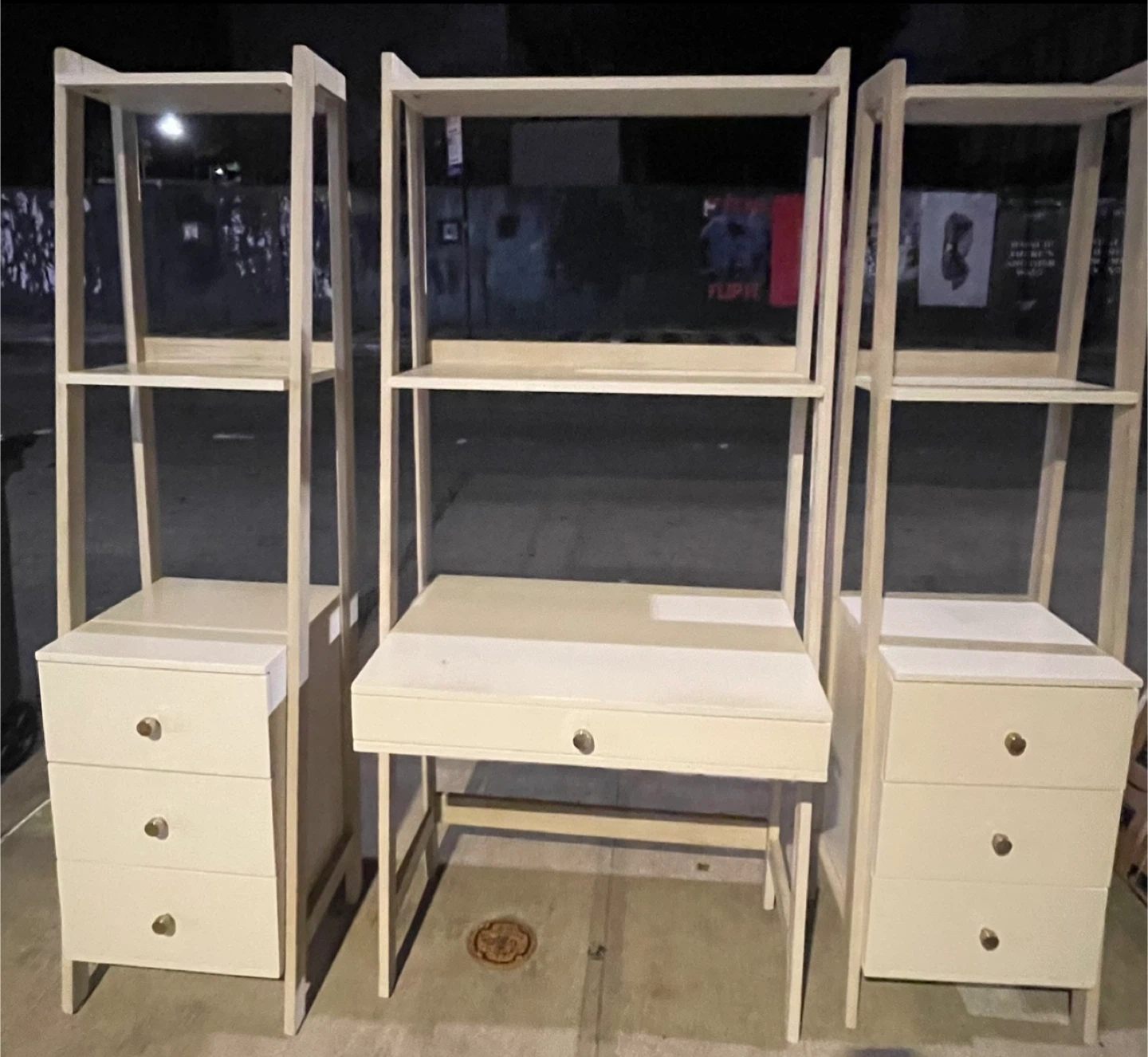 Pottery Barn Teen Highland Wall Desk & Bookshelf Set v - photo 3