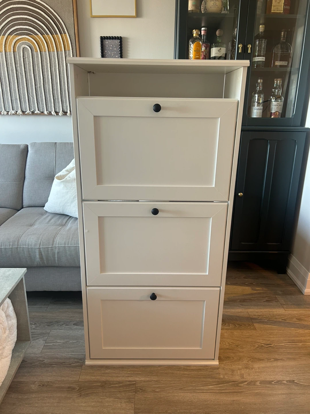 IKEA Hemnes Shoe Cabinet - White