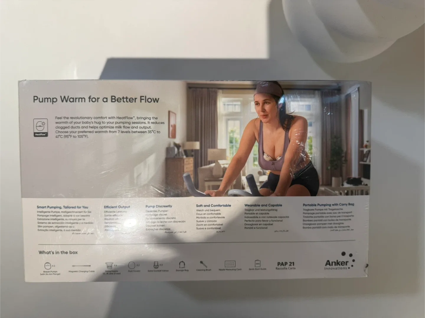 Brand new Eufy Wearable Breast Pump S1, Hands-Free image indicator(5)