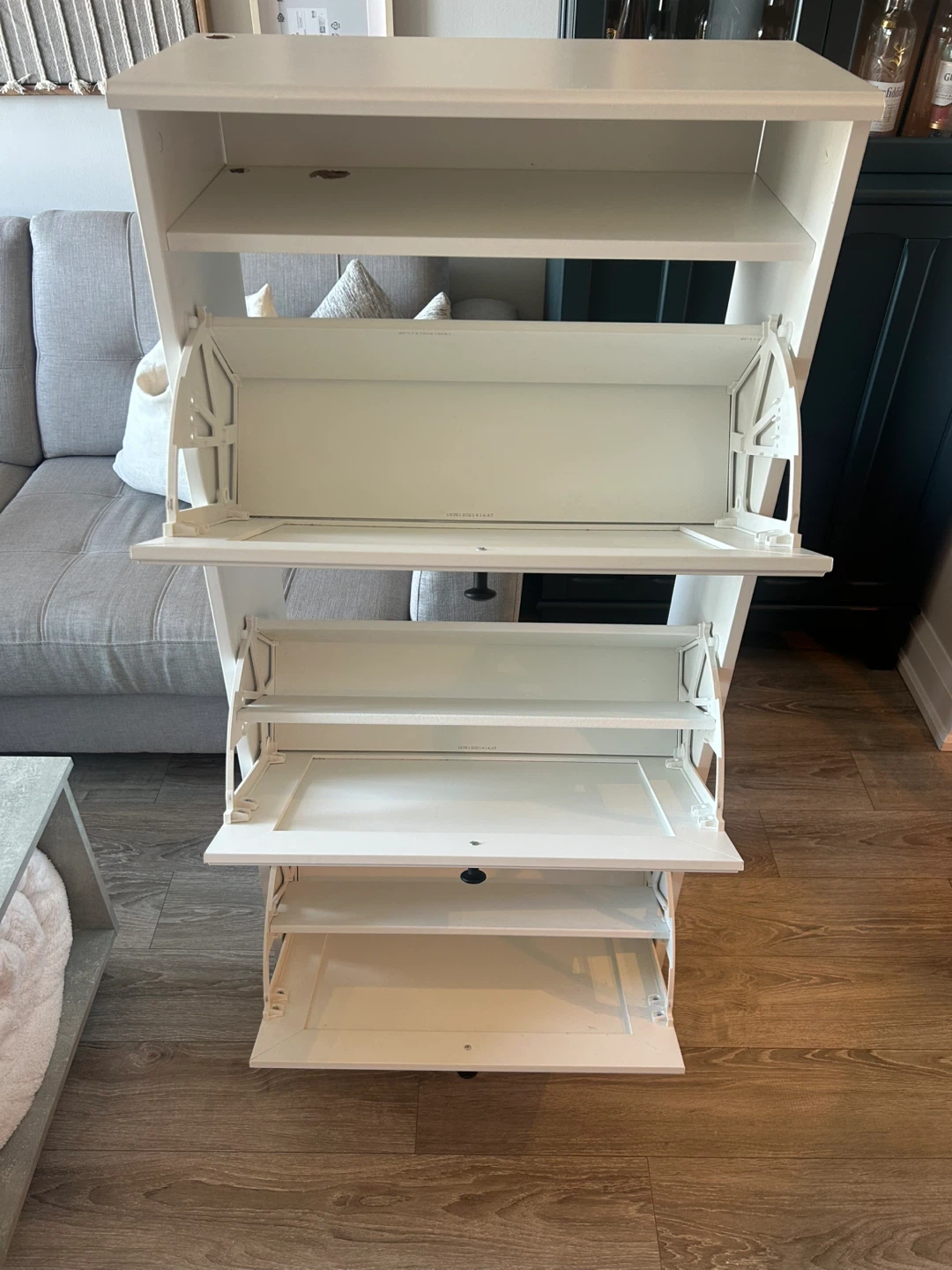 IKEA Hemnes Shoe Cabinet - White - photo 3