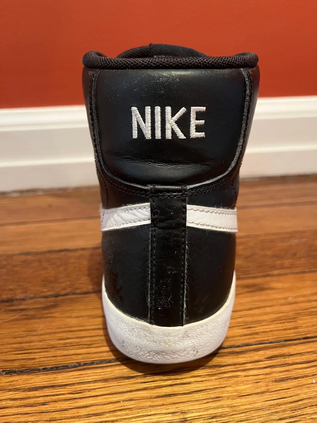Nike Blazer Black/White, Size 6 - photo 2