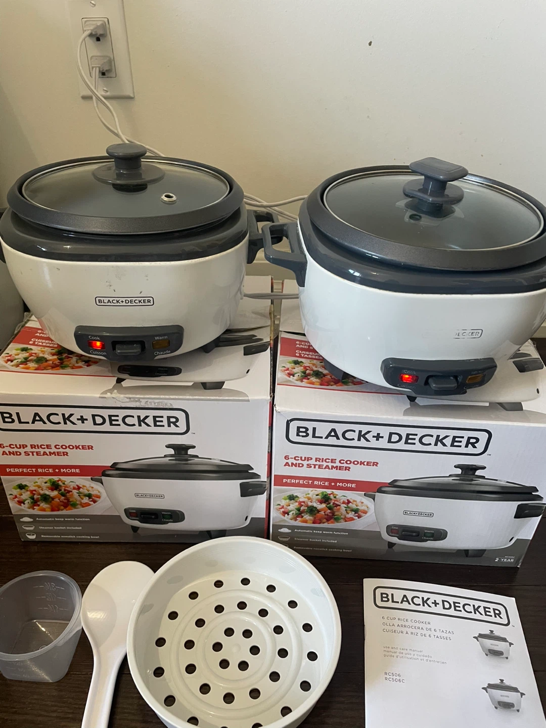 2 Black+Decker 6-Cup Rice Cookers - photo 2