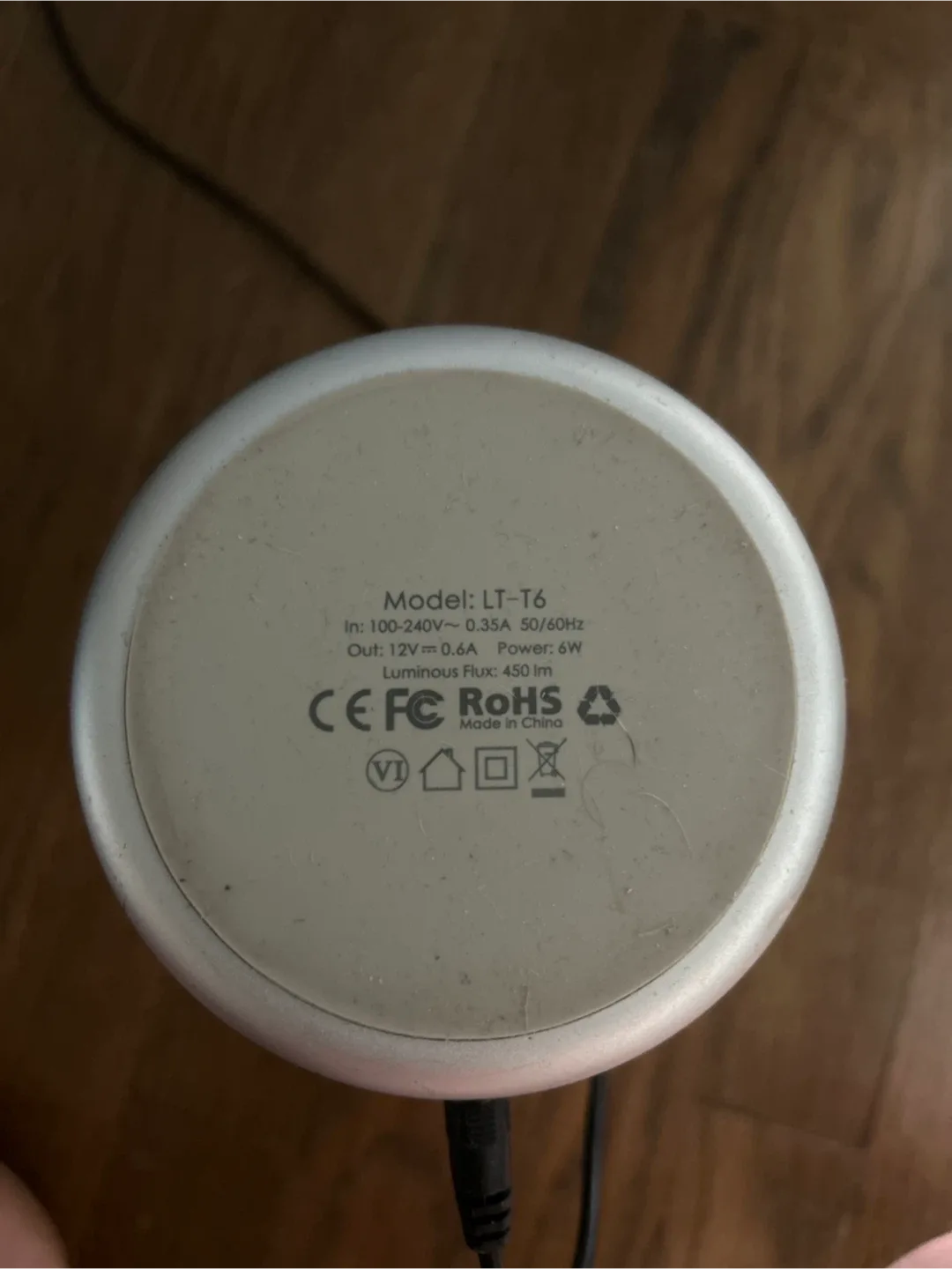 Color Changing Bedside Lamp - Model LT-T6 image indicator(2)