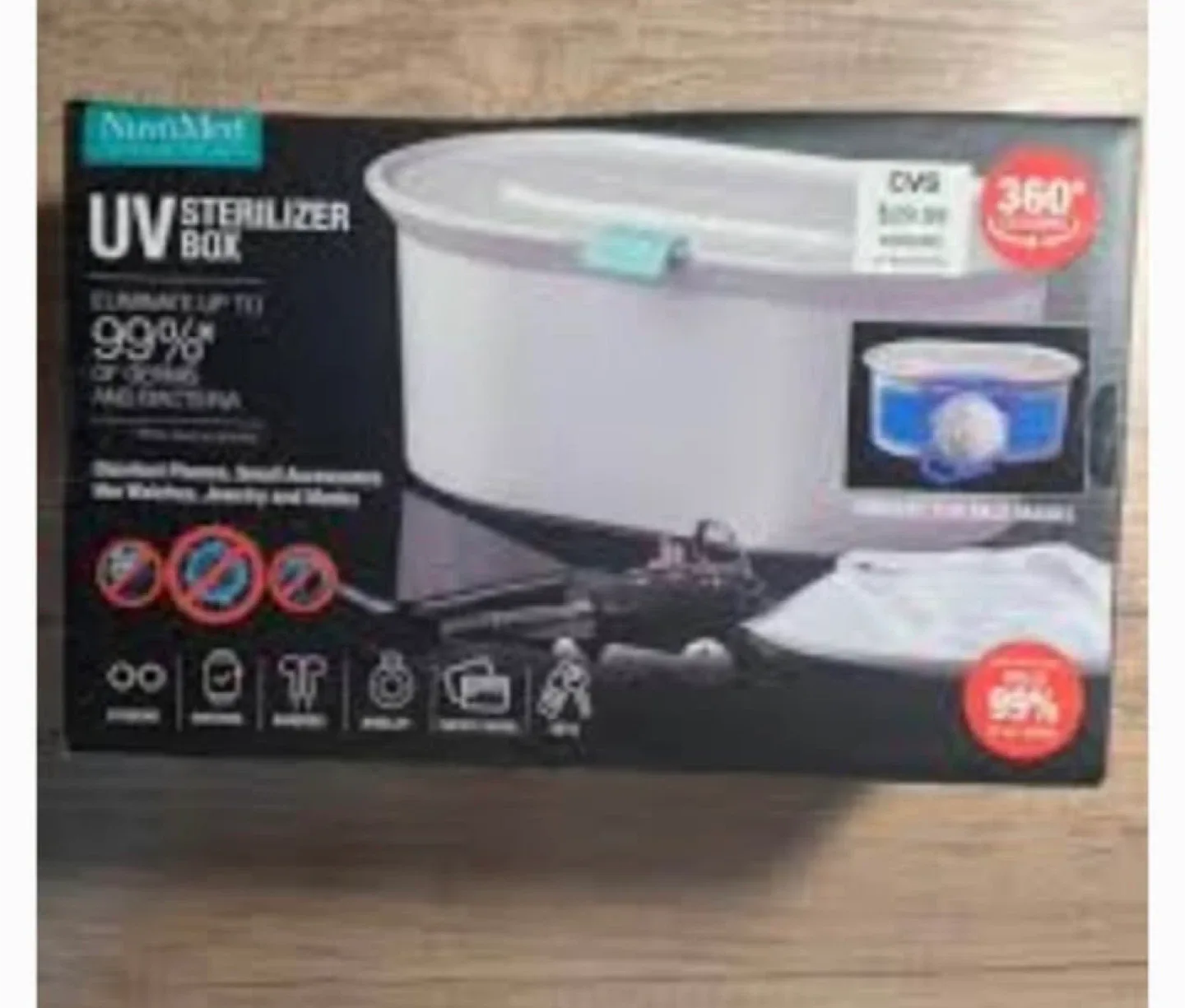 NuvoMed UV Sterilizer Box - Like New! image indicator(4)