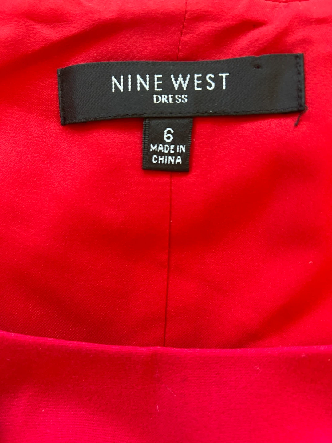 Nine West Red Dress - Size 6 - photo 2
