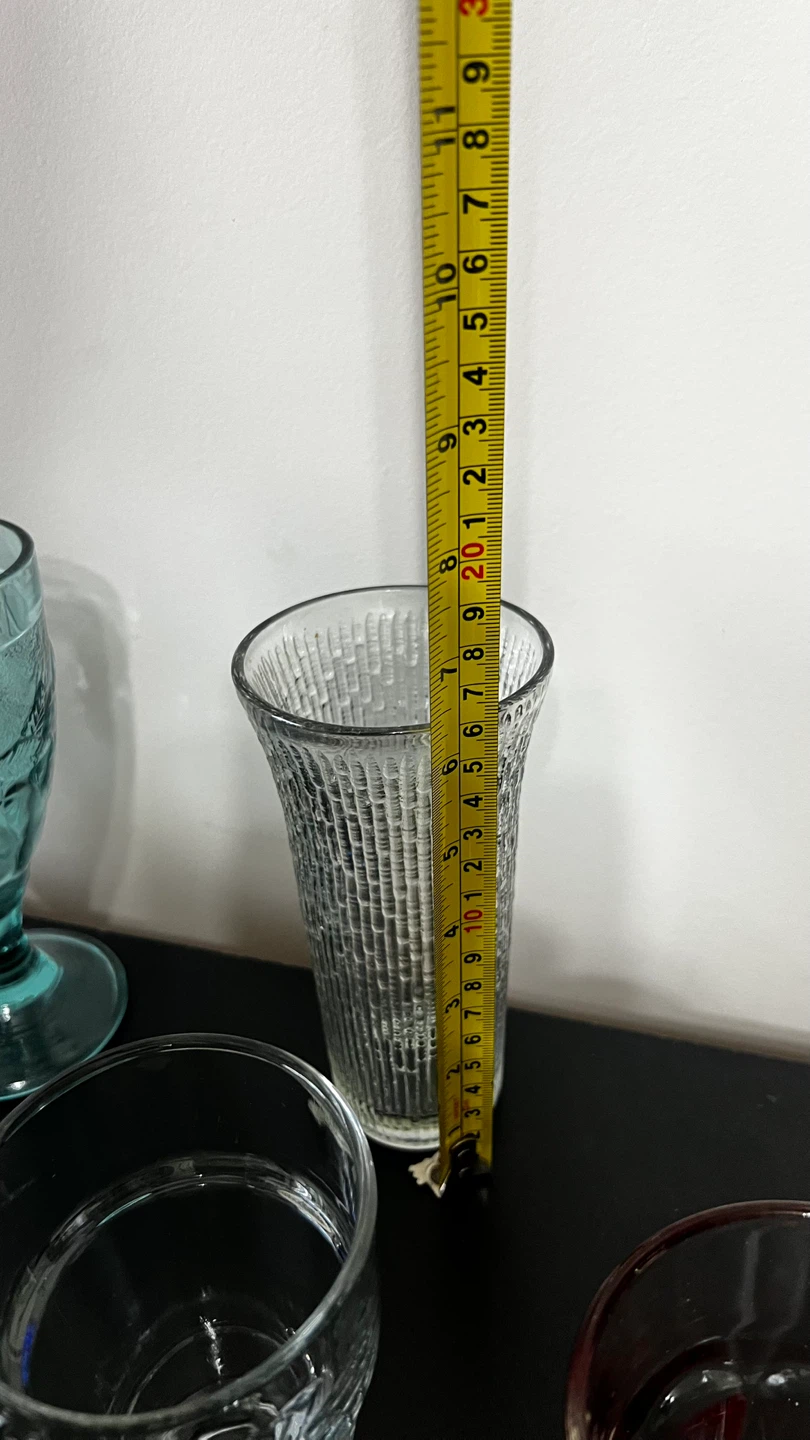 Mixed Coloured 12 pcs Drinking Glasses - photo 4